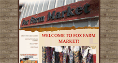 Desktop Screenshot of foxfarmmarket.com